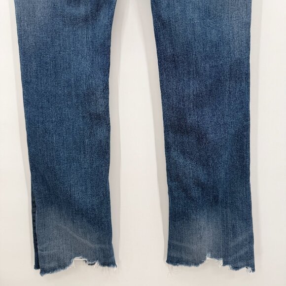 rag & bone Nina High-Rise Ankle Flare Jeans Women’s Size 25 Raw Hem - Picture 7 of 13
